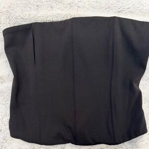 White Fox Boutique Black Corset Top